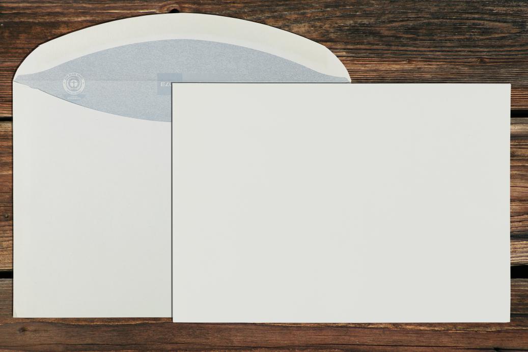 Kuvertierhüllen C5 162x229 mm Nassklebend Recycling Naturweiß 100 g/qm